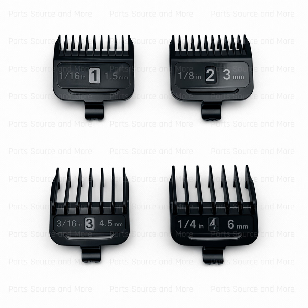 Ufree Replacement 4 Piece Clipper Guard Set for Specific Models and Blade Size