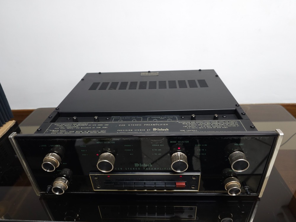 McIntosh C29 Solid State Stereo Preamplifier Serviced Good Aesthetic Condition