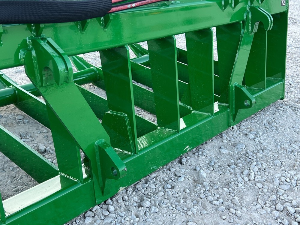 72" Extreme Duty Root Grapple Attachment Fits John Deere Tractor Global Loader