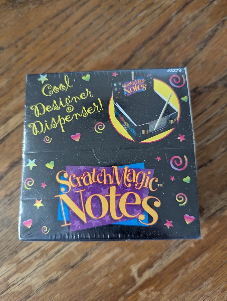✨ Brand New Scratch Magic Notes – Designer Dispenser!