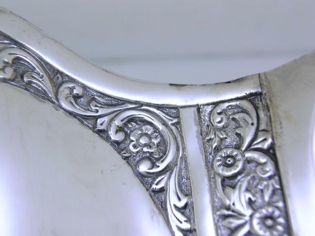 Antique Indian solid Silver Tea Caddy GRISH CHUNDER DUTT ~ Bhowanipore Calcutta