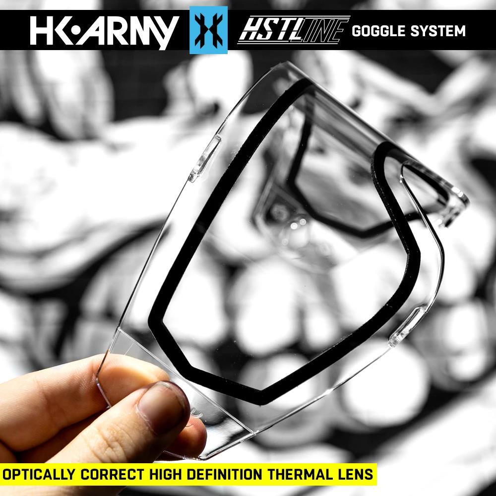 CLEARANCE HK Army HSTL Goggle Thermal Dual Paned Paintball Mask - Black