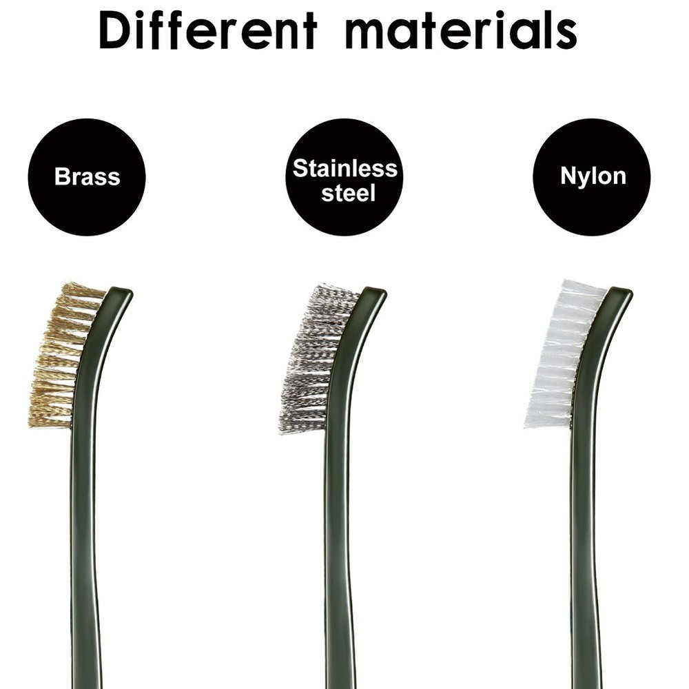 Wire Brushes Hand Tools Remove Loose Paint Screw Threads Stainless Steel