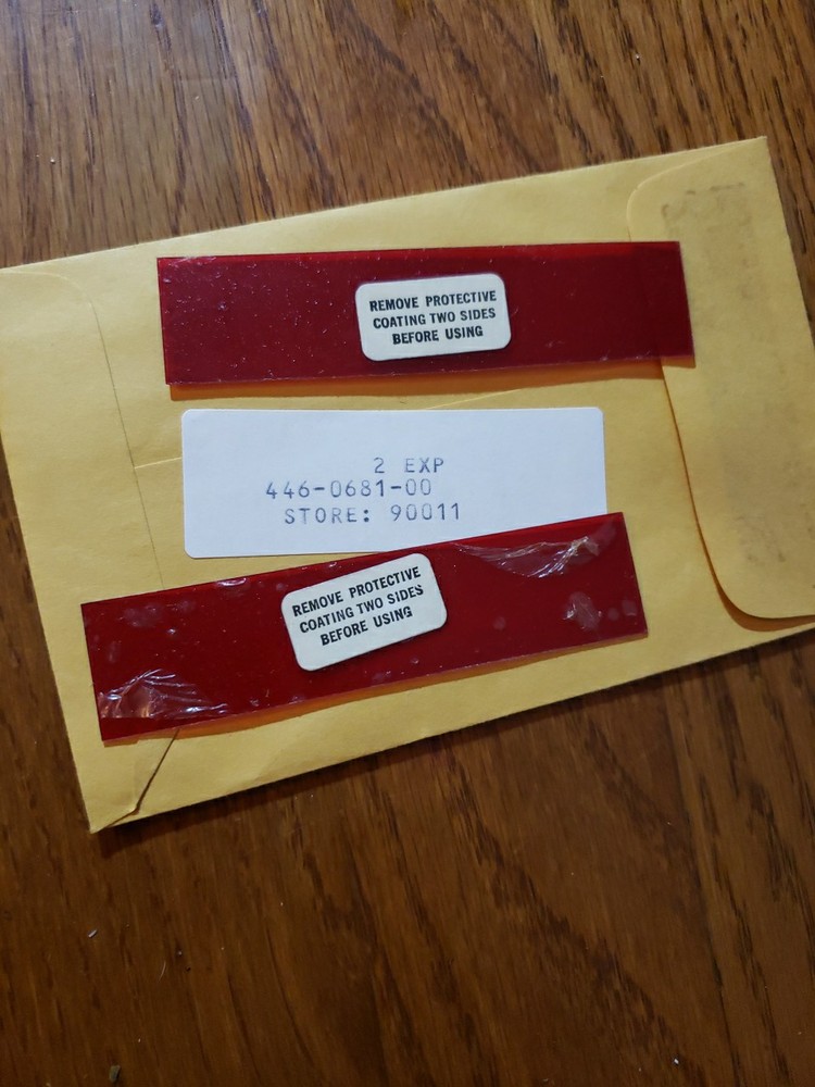 Two New Heathkit Display Windows #446-681 NOS