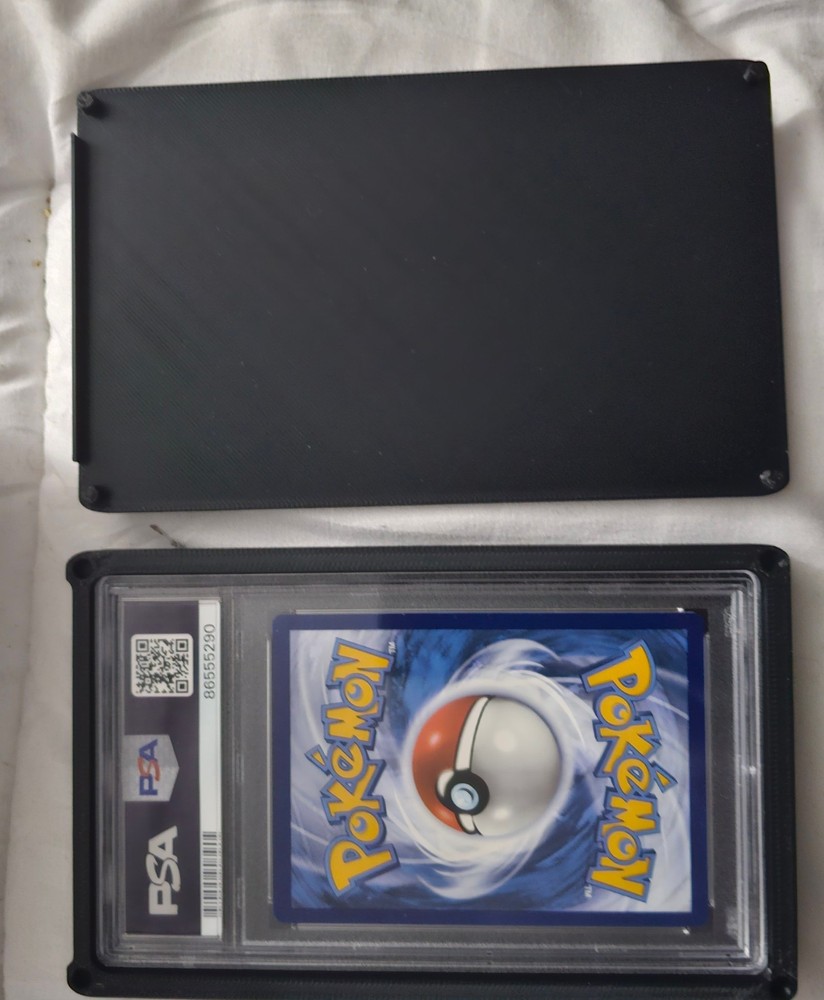 PSA Graded Card Protector, Small Window Plastic Snap On Case (Card Not Included)