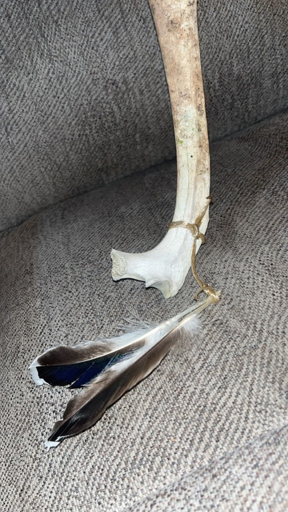 Cow Bone Machete Sword Serrated SHARP 30" OOAK Twisted Design