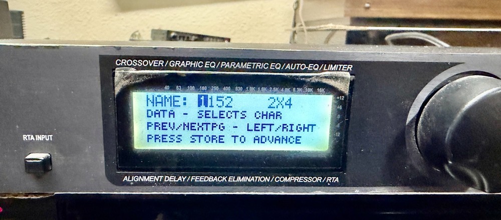 dbx DriveRack PA Complete Equalization and Loudspeaker Control System; Tested