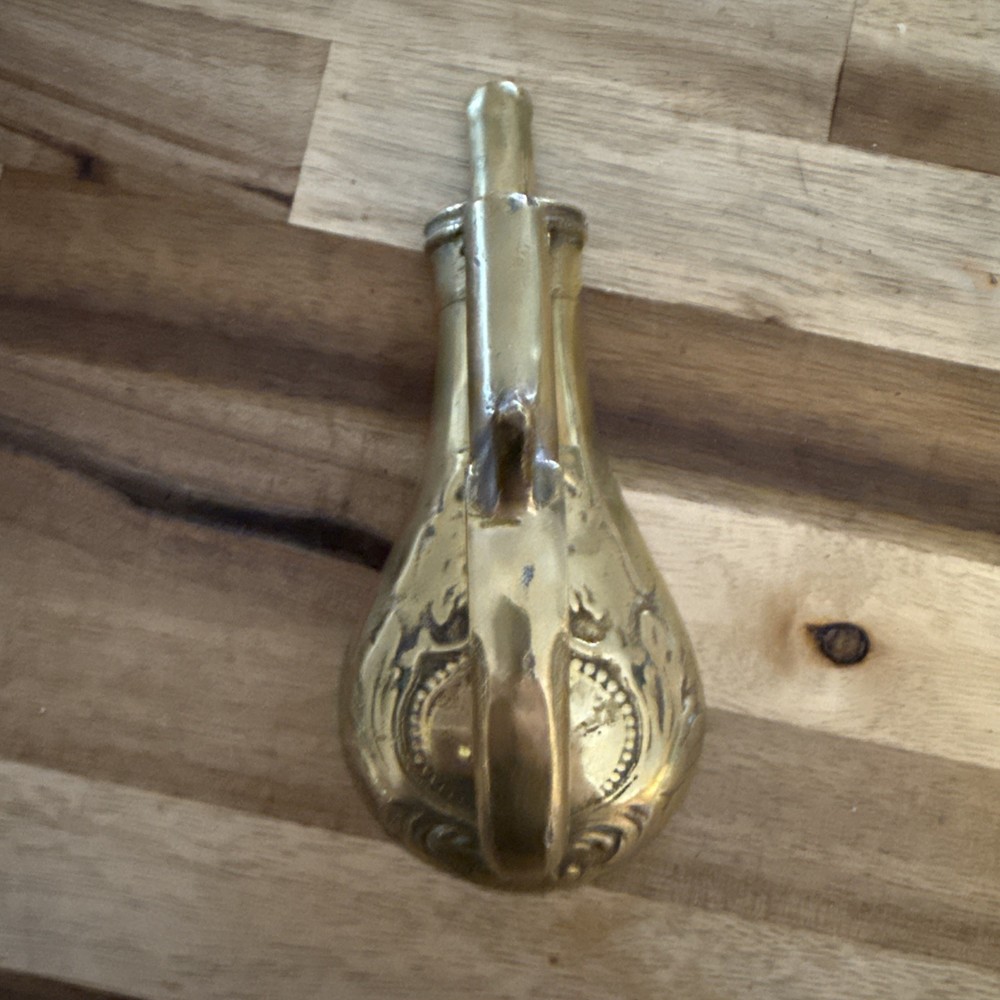 Brass Flask And Pistol Door Knocker