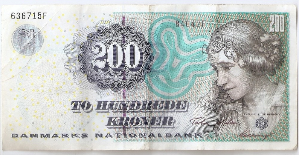 Denmark 200 kroner 2004 J. L. Heiberg