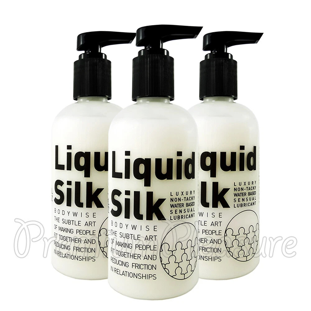 Liquid Silk Personal Lubricant 250 ml - Pack of 3