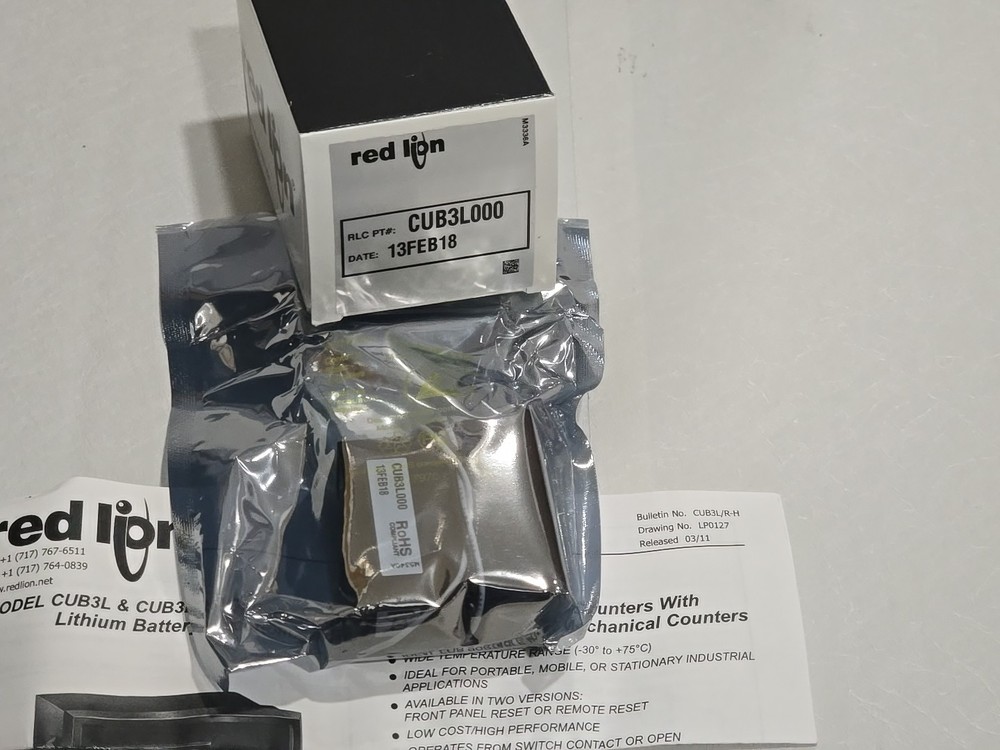 Red Lion CUB3L000 LCD Counter Module