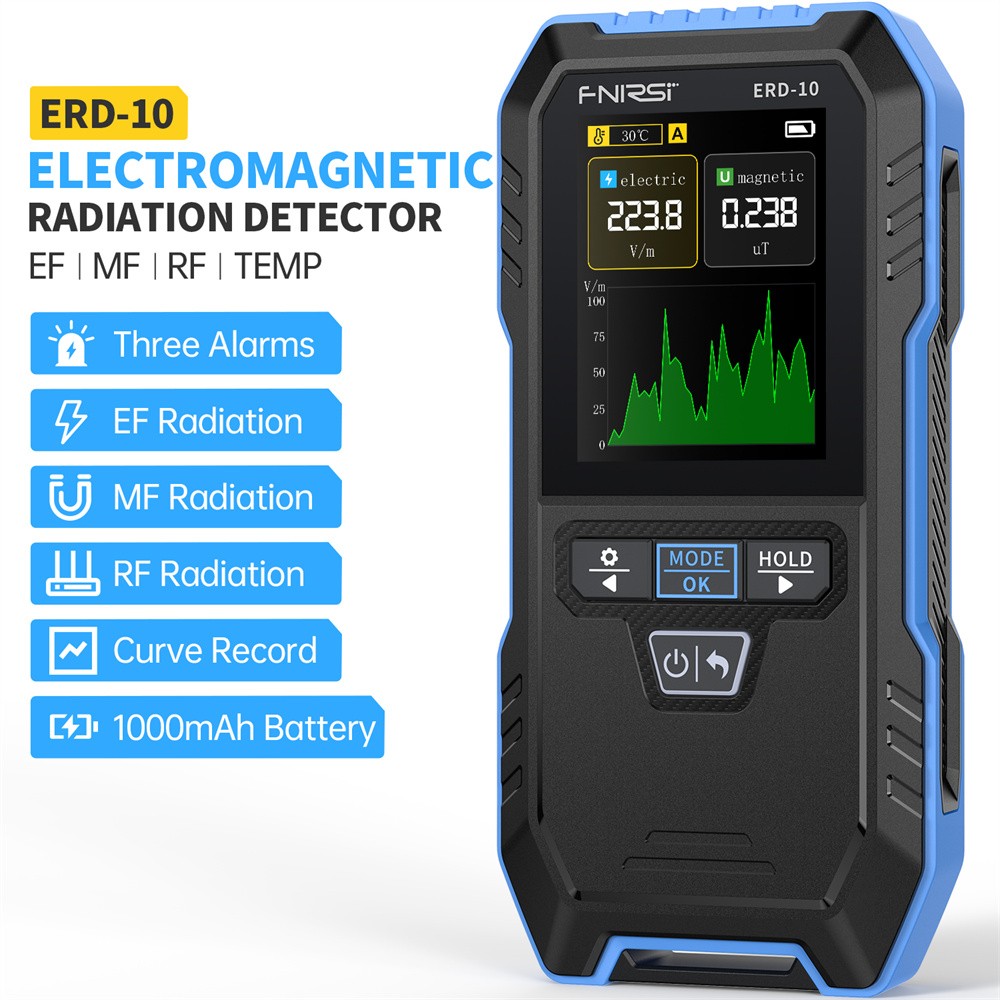 FNIRSI ERD-10 Multifunctional Electrical Electromagnetic Radiation Detector