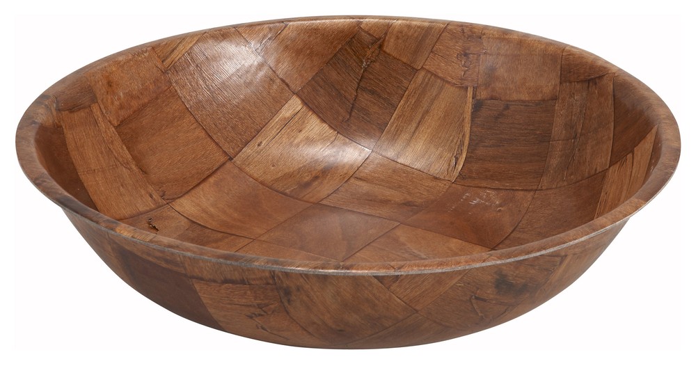 5" Salad Bowl, Wooden (12 Each)