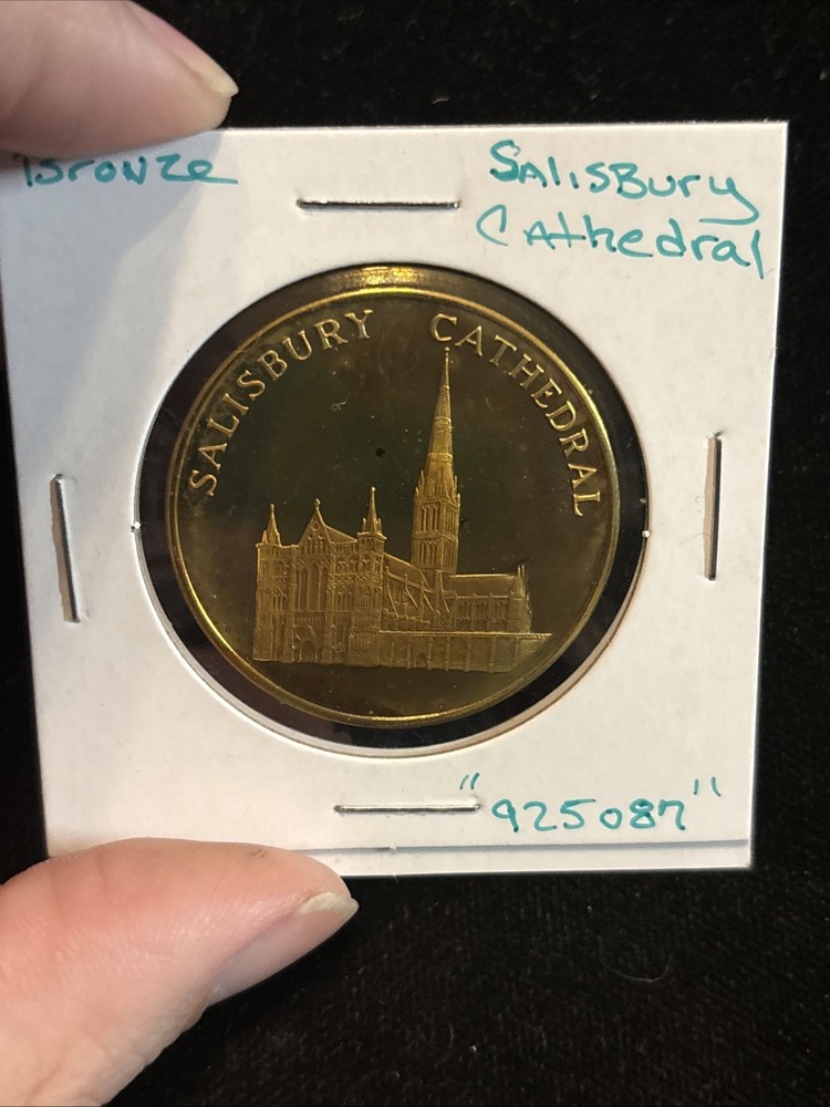 Salisbury Cathedral Bronze Token “925087”