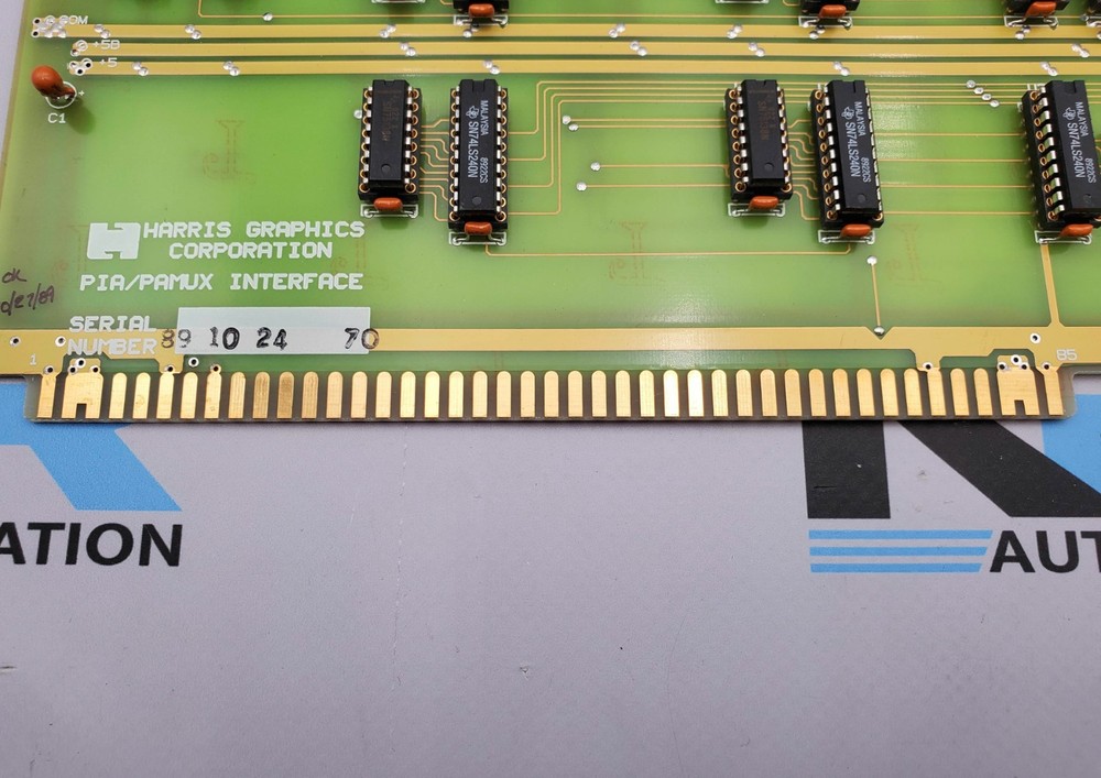 Harris Graphics SE80SS130 Interface Board