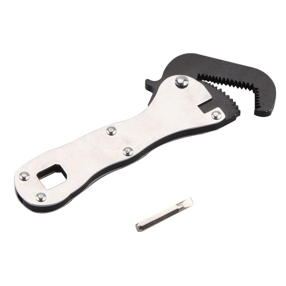Ergonomic Handle Micro Self-Adjusting Wrench Stainless Steel Compact Hand Tool