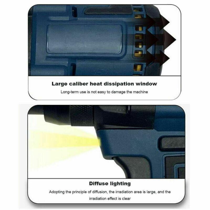 Electric Automatic Pneumatic Riveter Rivnut Nutsert Gun Rivet Nut Tool