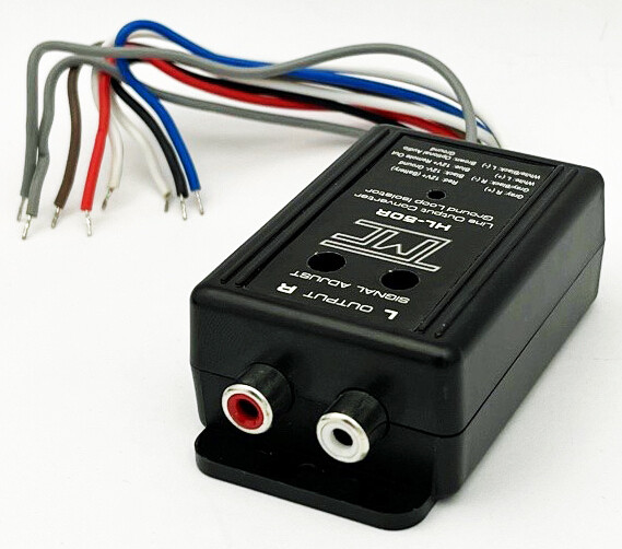 Hi Low RCA Line Output Converter +Built-in Remote Turn-On +Ground Loop Isolator