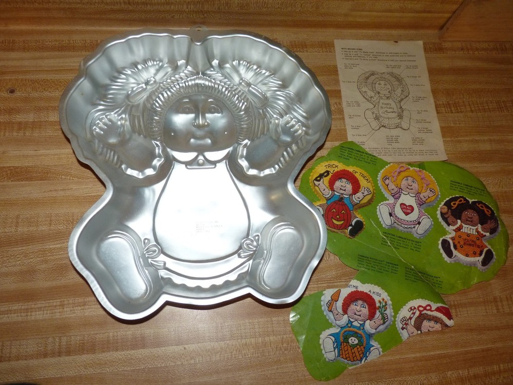 Wilton Cake Pan Cabbage Patch Doll w/instructions BUILD YOUR LOT 1984