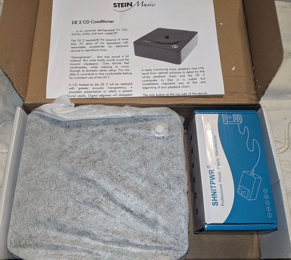 Stein Music / DE-2 CD Conditioner In Box (SteinMusic) DE2 CD
