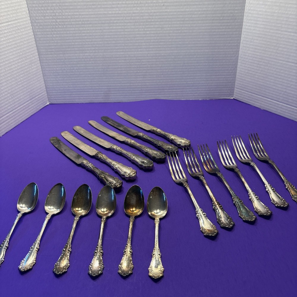 VTG-mismatched 1847-Rogers Brothers Flatware -18 Pieces( S1)