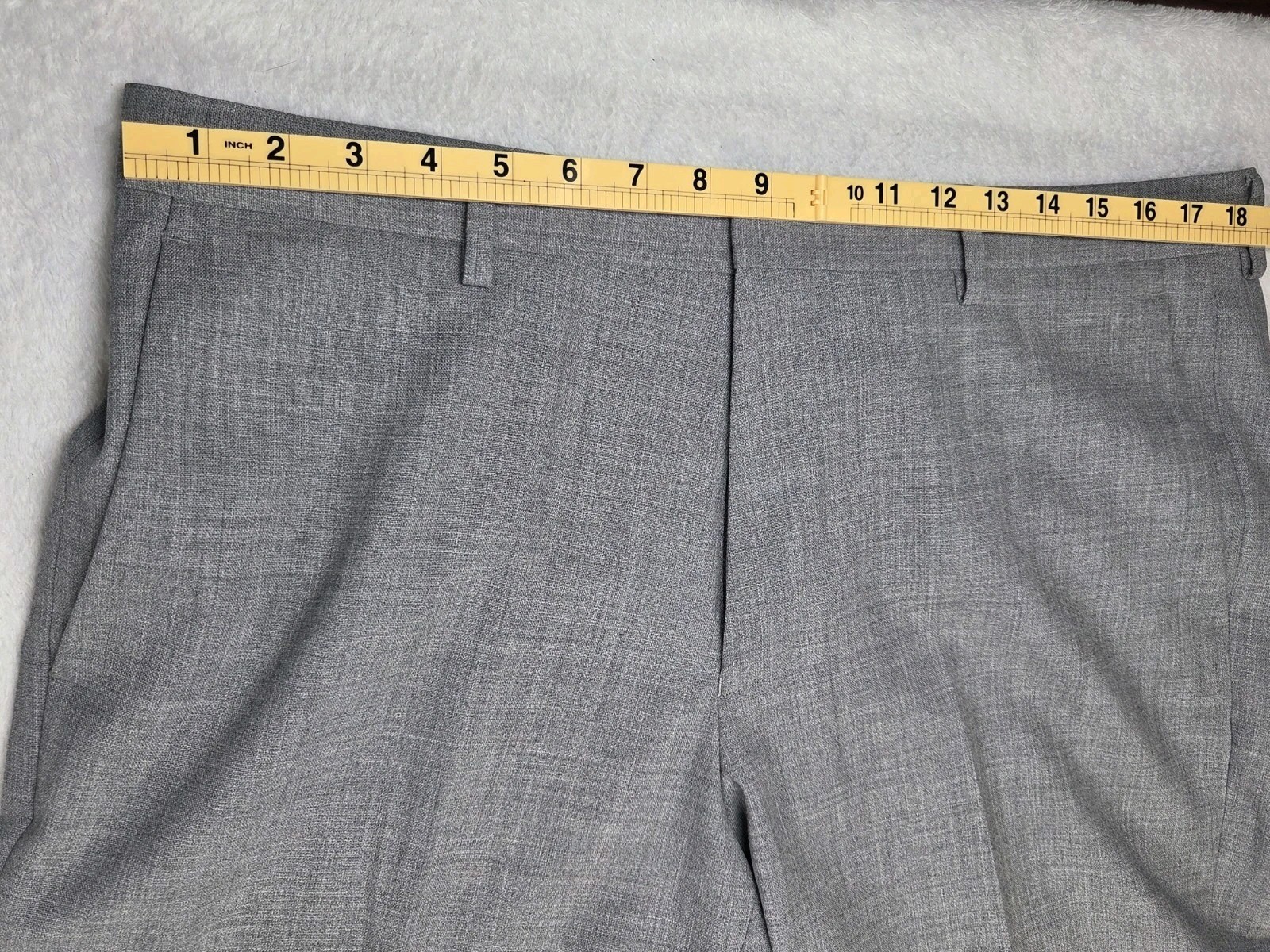 J.Crew Thompson Suit 42L 36x34 Gray 100% Wool Slim Fit Mens 2 Piece Suit Wedding