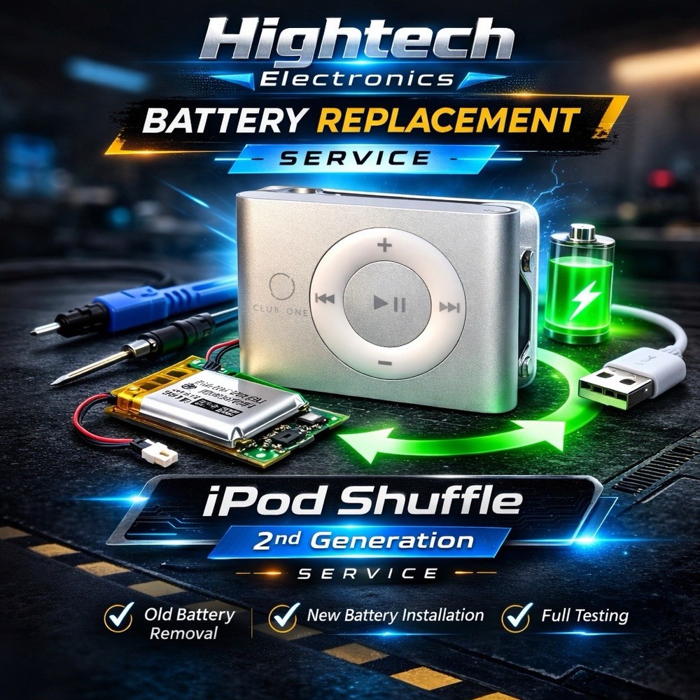 iPod shuffle 2nd Generation Battery  Replacement Service