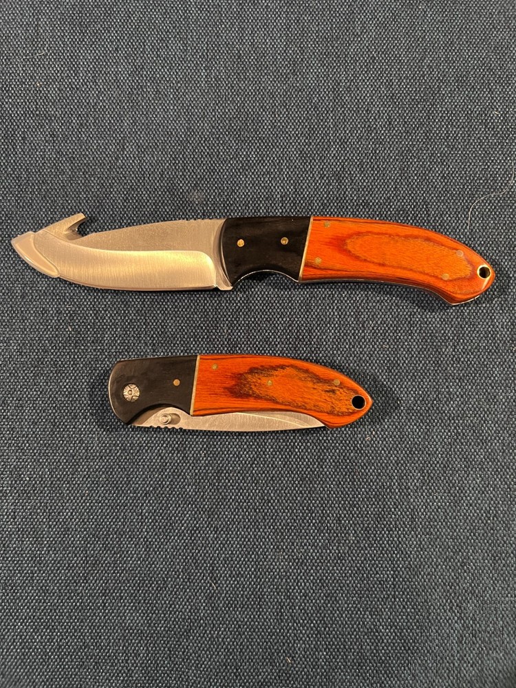 Timber Wolf River Run 2-Pc Hunting Knife Set
