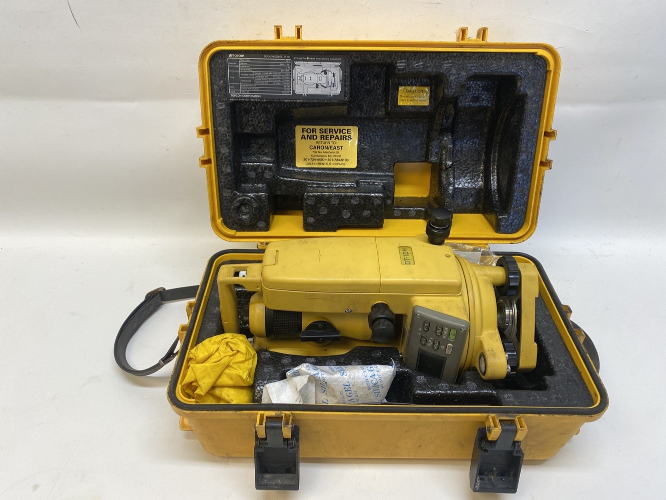 TOPCON DT-104 Electronic Thoedolite
