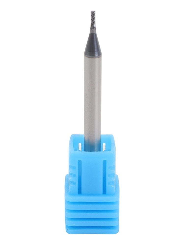 Solid carbide milling cutter four flutes designed for various machining needs