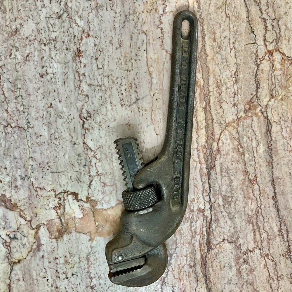 Possibly A RIDGID E8 Offset Pipe Wrench 8" - Pat. Pending - USA Made