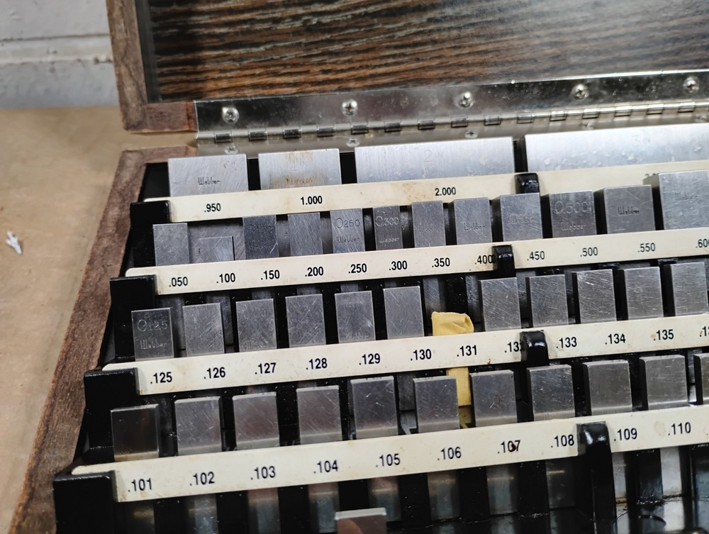 Starrett Webber 78 Piece Precision Gage Block Set