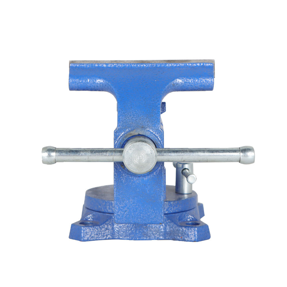 4.5" Bench Vise with Anvil Swivel Locking Base Table top Clamp Heavy Duty Vice