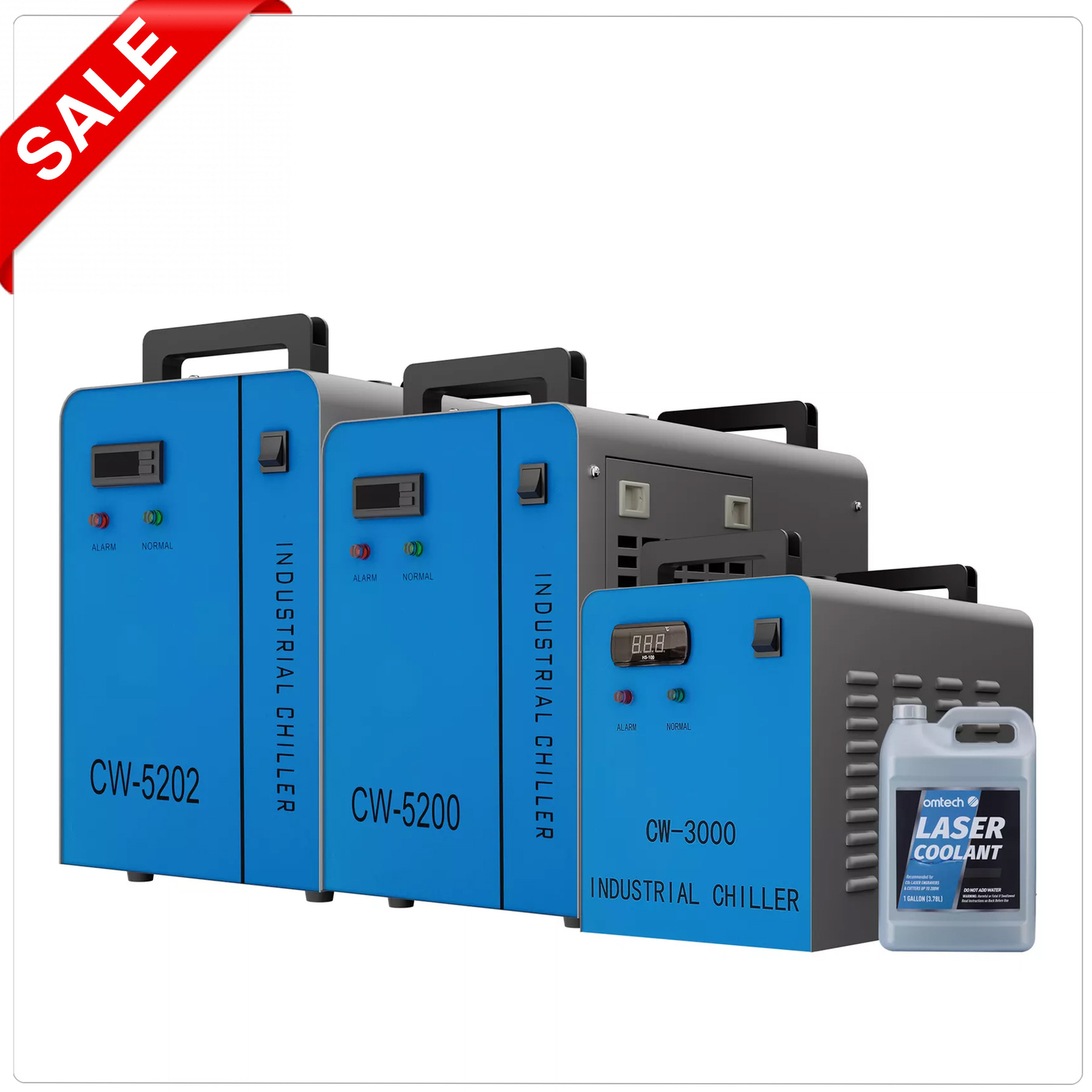 OMTech Water Chiller CW6000 5202 5200 5000 3000 for CO2 Laser Cutter Engraver