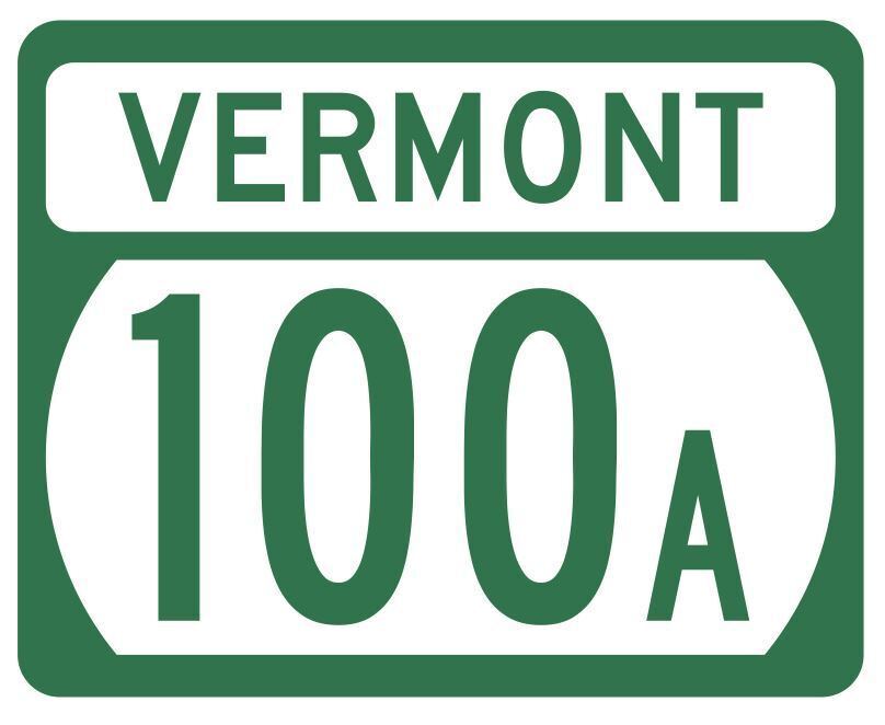Vermont State Highway 100A Sticker Decal