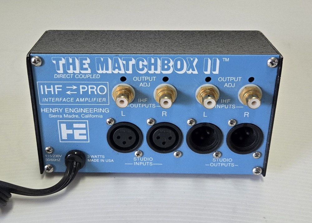 Henry Engineering The Matchbox II Direct Coupled IHF-Pro Interface Amplifier