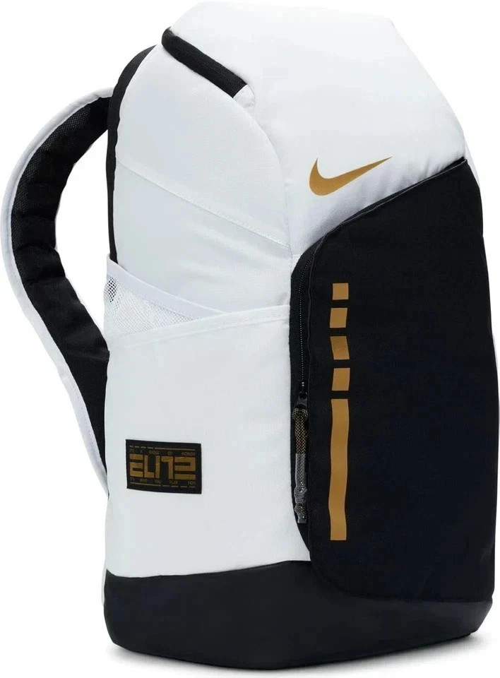 Nike Hoops Elite Pro Backpack 32L White Gold DX9786-100 NEW (same Day 🚛✅)