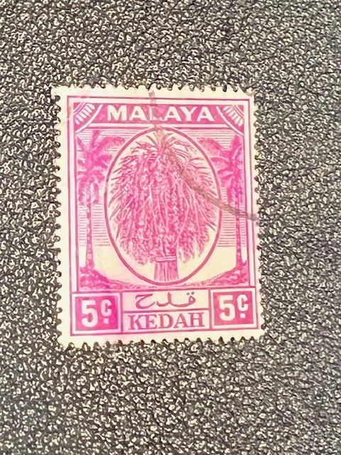 Malaya Kedah stamp 65 used