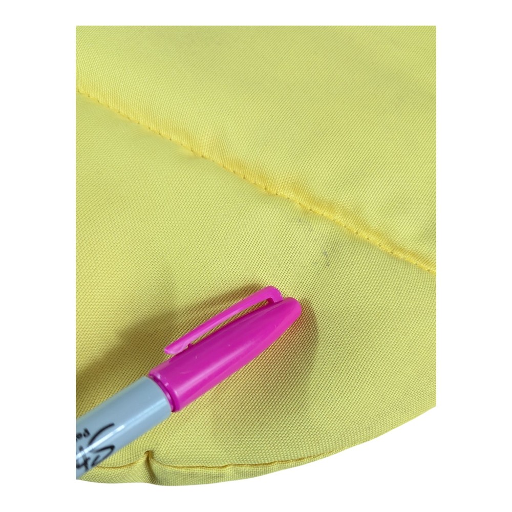 Baby Trend Car Seat Cover Yellow From Jogging Stroller Triangular Handle Fabric