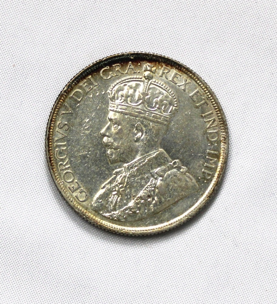 1936 Canadian Silver Dollar - Great Condition !!