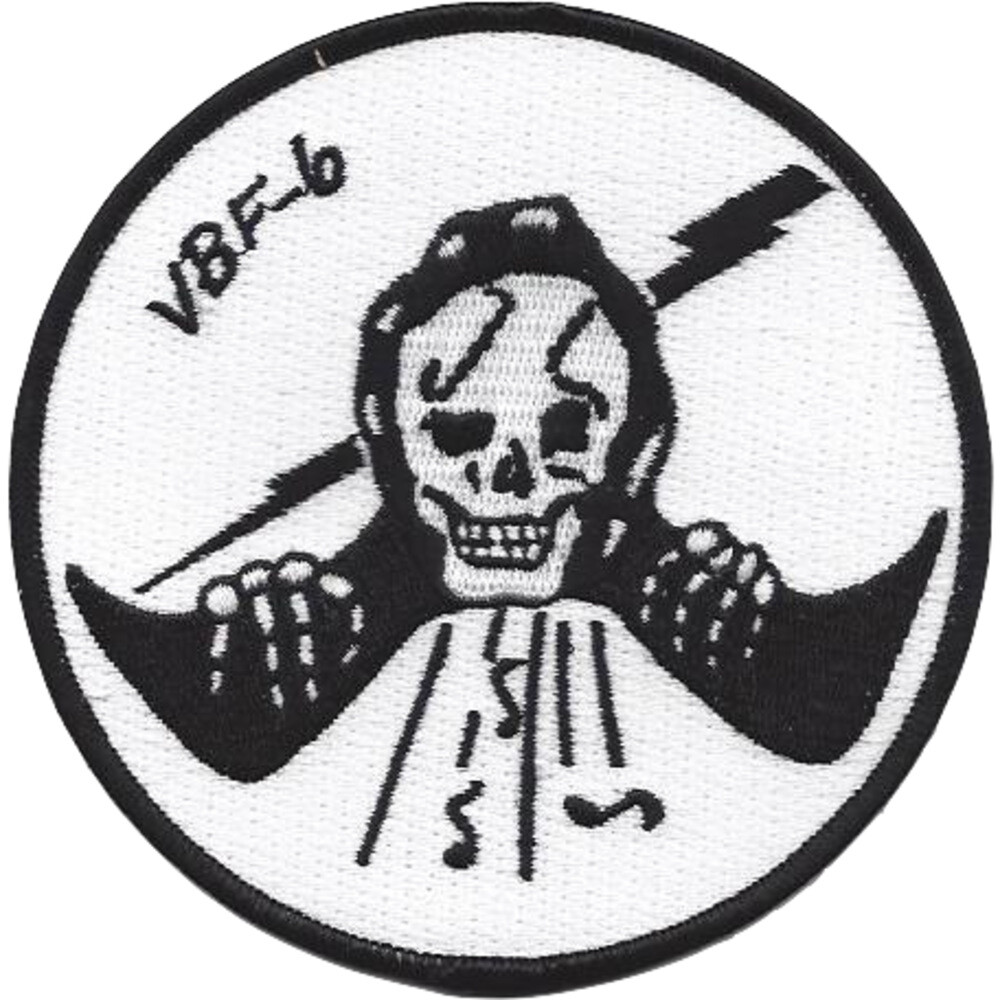 VBF-6 Aviation Fleet Bombing Squadron Six Patch