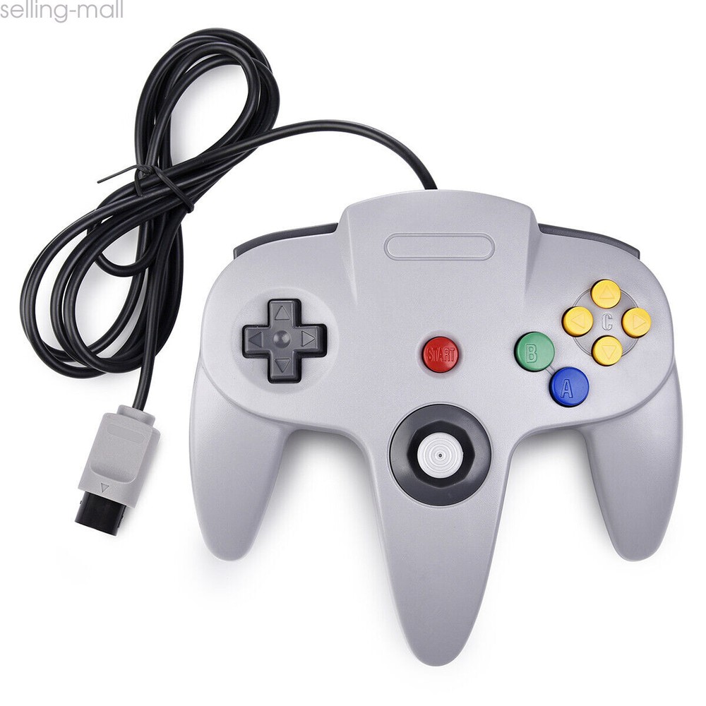 for N64 Console Games Wired Controllers Gamepad Joystick /1.8m Extension Cable