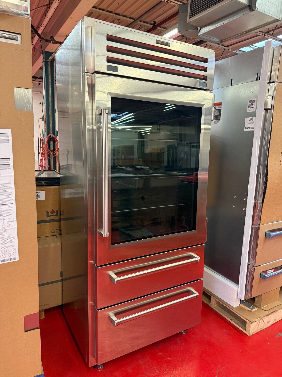 36” Subzero Refrigerator Freezer PRO3650GRH (Used 2024)