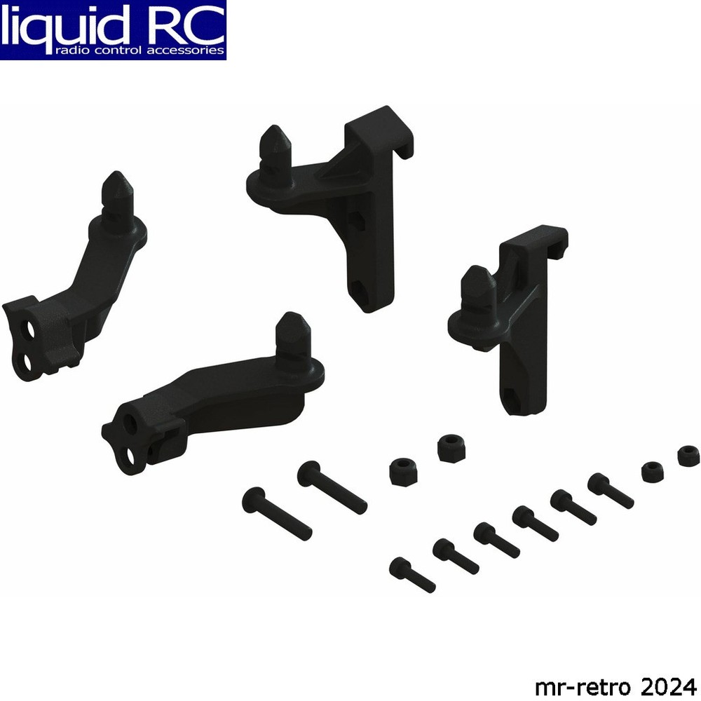 Arrma ARA-1523 Front & Rear Body Post Set
