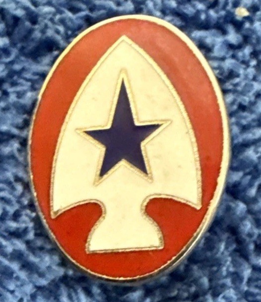 US Army Combat Deployment CMD DUI clutch back Pin Meyer D7