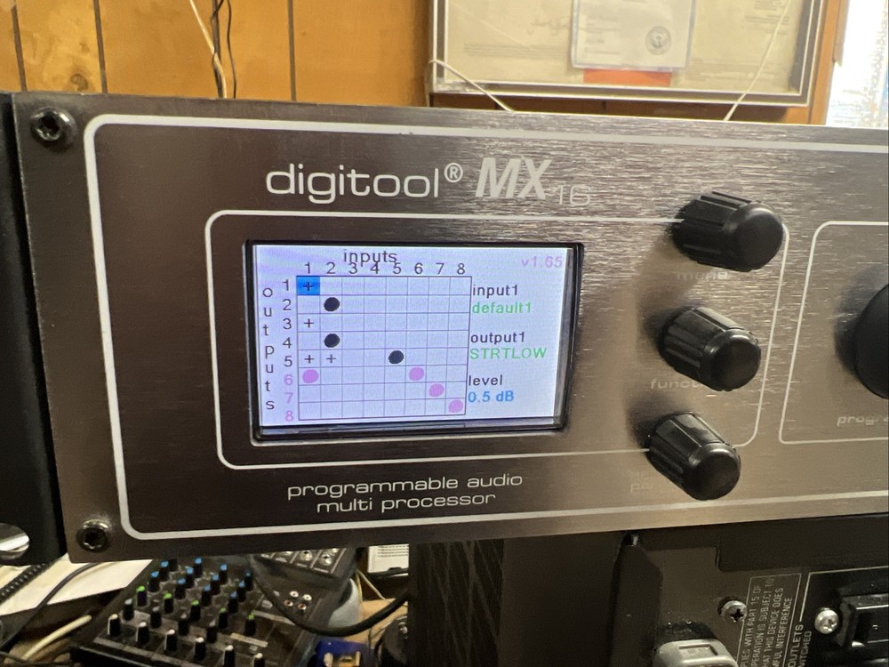 Peavey Digitool MX16 Programmable Digital Audio Multi Processor