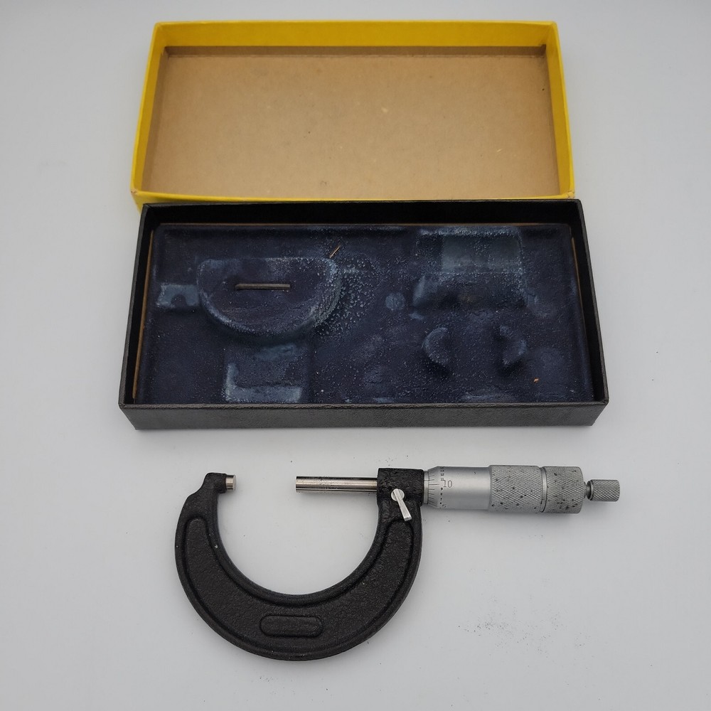MAC Tools Durable Case Micrometer Silver 0-1" DMC100