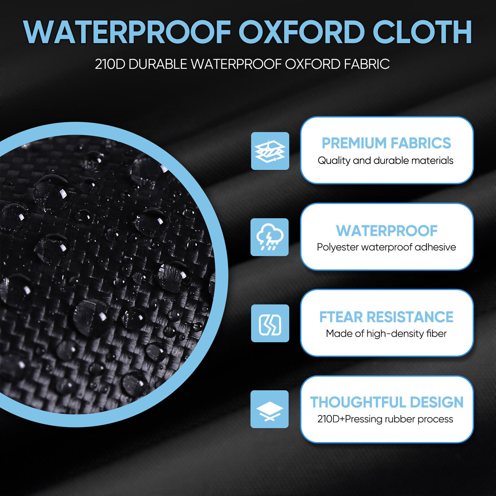 Patio Chaise Lounge Cover Waterproof Heavy Duty Outdoor Furniture Chair Cover US