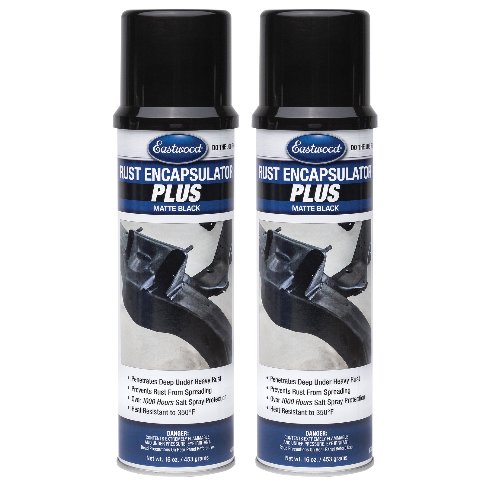 Eastwood Matte Black Rust Encapsulator Plus 16 oz. Aerosol 2 Pack