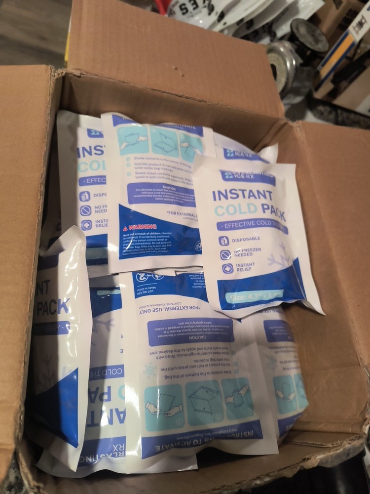 11 Instant Cold Packs (Pkg of 4)